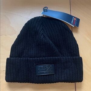 Red Bull Oracle Men's Classic Black Knit Beanie
